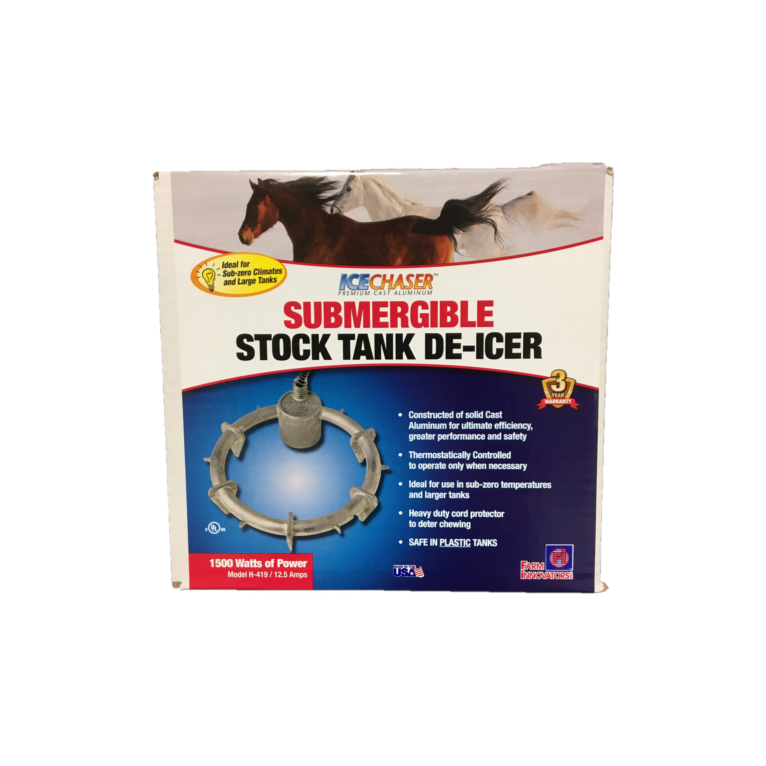 Sinking Tank De-Icer
